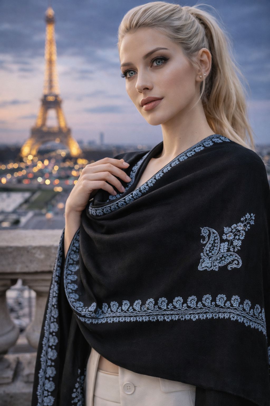 Authentic Kashmiri Pashmina Stole  from Kashmir